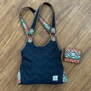 Cinda b purse and matching wallet